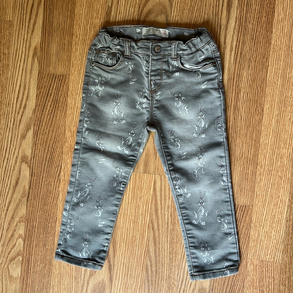 ZARA BABY LOONEY TUNES Toddler Girl Jeans